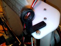 Filament Guide - Perspex Prusa I3 by NovoGeek