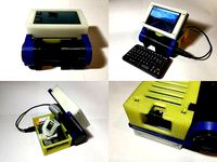 Raspberry Pi portable case by n602