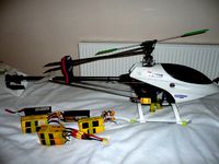 Raptor 50 Titan RC heli electric conversion by leo_pl