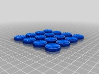 Checkerboard and checkers Set by KrispyKevin