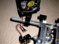 Panavise 80mm fan holder (for soldering) by brumster