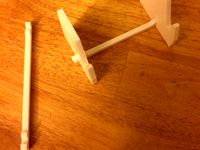 Simple iPad Stand - 3D Printable by dmyers7