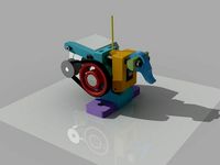 Compact Belt Drive Extruder by loco