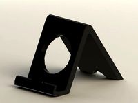 iPhone 6 and 6 Plus Phone Dock Stand (Works with Samsung's S5 and Note 4 too) by makerground