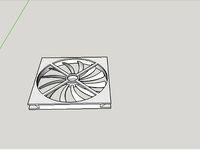 DIY Slim Case Fan by lfenske