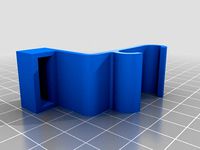 Y endstop holder for Prusa i3 (Soporte fin de carrera Y para Prusa i3) by luisglez