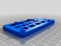 Soporte para la electrónica de impresora Prusa i3 Single Frame con LCD by somosmaker
