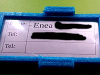 Nameplate suitcase - Targhetta valigia by Enea