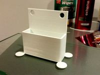 cubicle wall basket by strocknar