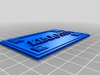 Lego nameplate by SCISPD