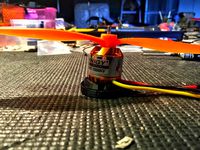 Hoverthings Flip dihedral motor mount and landing feet by BluefishNZ
