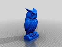 owl facing front by BrOncO