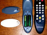 Comcast Cable Television Remote Battery Cover by tlizambri