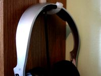 Headphone hanger (for a wall) by james___uk