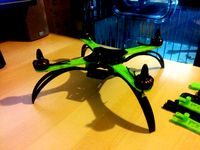 Mini Flame Wheel frame landing gear by yorgee