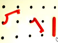 peghook & pliers stand for pegboard by vemotion