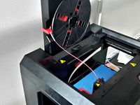 Easy filament guide for replicator 5th gen by Amphitrite