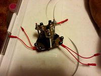 Auto-Clearance Adjustable Tripple Hotend Effector by NDubiel
