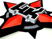 HK Airsoft Team: 3D Logo by PeterLagarda