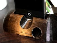 Remix of Zeige's iPhone dock - enhanced home button access by isotope