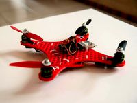 Mini Honeycomb Quadcopter - 18cm version by vincpad
