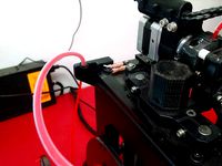 MakerGear M2 Upgraded Endstop & 3mm Filament Guide by gm2