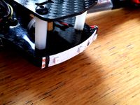 Minimal, lightweight ZMR250 LED bumper by Dvogonen