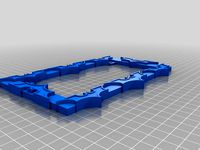 Bat logo license plate frame for motorcycles by 3dGringo