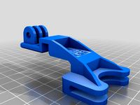 Ultimaker 2 Platform mount for GoPro Timelapse by dodgrr