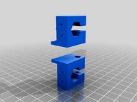 autolevel Z ROBO 3D: remixe for short 5/16"-18 (not Coupling ) by effedebe