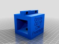 Grizzly G0745 Micro Lathe CNC Conversion Y Axis (UPDATED) by JayNC