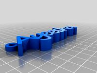 3D name Ayeesha by GabrieleDaghetta