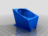 50mm fan mount for Gregs Wade extruder by Tache_yi