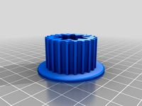 FIRST Window Motor Mount and Pulley Adapter by tromano32