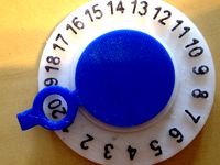 MTG life counter with detents by AAhne