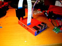Raspberry Pi B+ / 2 / 3 / 3B+ Case with cutouts for CAM/GPIO and optional camera mount by maciejb