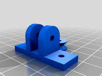 Prusa I3 wood frame filament guide by Windcalmer