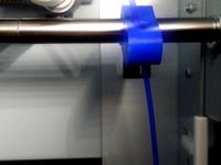 Filament guide 8mm rail mount by pittsford15