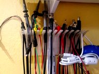 Closetmaid compatible test lead / wire hanger. by aviphysics