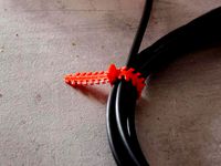 Flexible fixing collar by toxnico