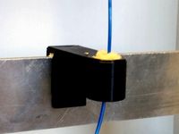 Prusa i3 Filament Dust Filter and Guide by Thirkell