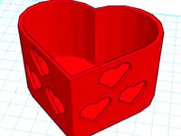 Valentine Heart Candle holder by Tinyrobots