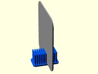 Ikea mirror stand by iPadNanito