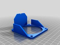 Thermistor cover/ Fan mount for Filastruder by Sungod3k