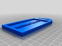 Luggage Tag in SketchUp by nlamb2