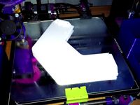 3D printed lower&upper frame for Rostock Mini by Victor_Barahona