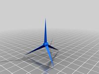 Tetraedric star by Gepetto