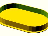 Flat Desk Grommet Cover by Paradoxdruid