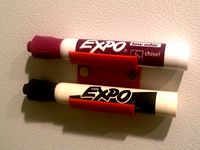 Marker holder for Dry Erase board by TJEmsley