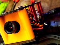 ZMR-250 FatShark 600 TVL Mount by FLATLINEcustoms